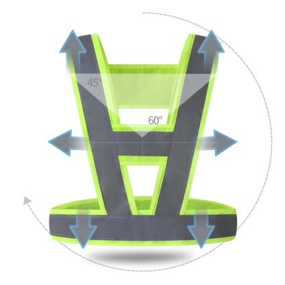 Bright and Secure Reflective Vest - Image 3