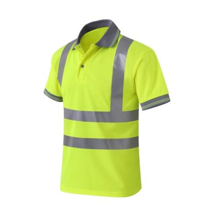 Flashy Men’s Hi-Vis Safety Shirt - Image 2