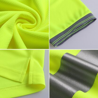 Flashy Men’s Hi-Vis Safety Shirt - Image 4
